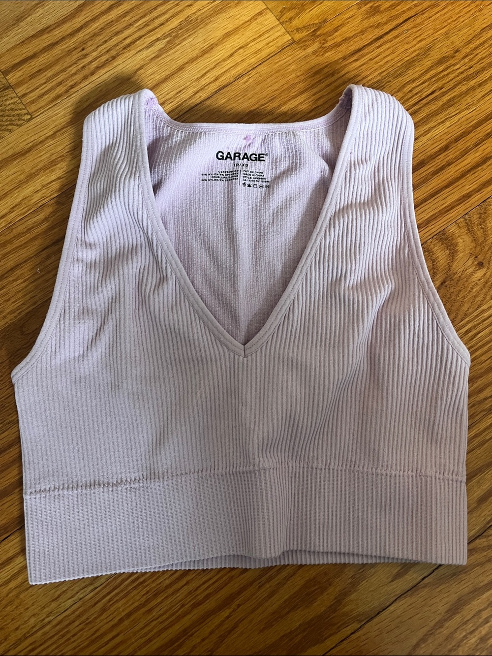 Women’s cropped tank